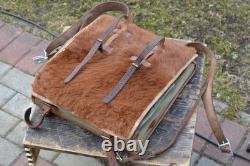 Original German WW2 Pony fur backpack Wehrmacht Tornister WH bag