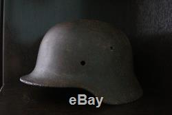 Original German WW2 SS NORD helmet M40 casque stahlhelm casco elmo Kask