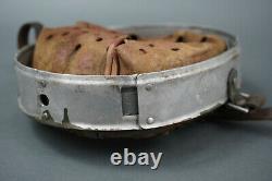 Original German WWII Alum Reinforced Liner 62/55 1938 With Chinstrap Dated 1940
