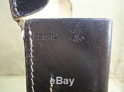 Original German WWII Signals (Nachrichtentasche) Leather Tool Pouch