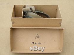 Original German WWII Un-Issued Flight/Motorcycle Goggles With Box Dated 43