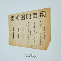 Original German WWII WW2 ESSO standard oil gas station receipt fuel 1930s petrol