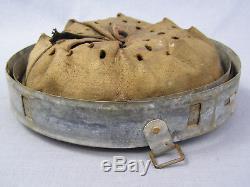Original German WWII Zinc Helmet Liner Size 64 Shell 56 Liner Faint Markings