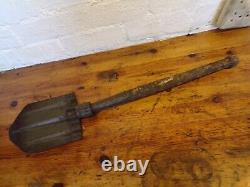 Original German World War II army Folding entrenching tool