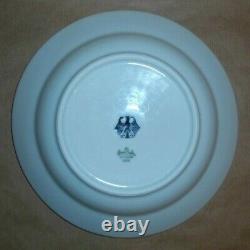 Original German Wwii Early Wehrmacht Soup Plate Rosenthal 1936 Dated, Marked