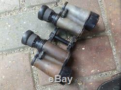 Original German ww2 6x30 binoculars and case Dienstglas