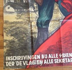 Original Gevaar Voor Ons Land! (Danger To Our Country) German Propaganda WWII