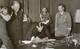 Original! Historic! Ww2 German Munich Agreement Signing Photo Postcard Rppc