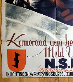 Original Kameraad aan het stuur! N. S. K. K. Motorgruppe WWII German Progaganda