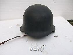 Original M42 German helmet with single elite forces decal