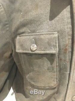 Original M44 NCO feldbluse aus 2wk/ Original ww2 NCO M-44 German tunic