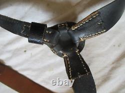 Original RARE WW2 GERMAN lightweight CAVALRY / FALLSCHIRMJAGER para Y STRAPS