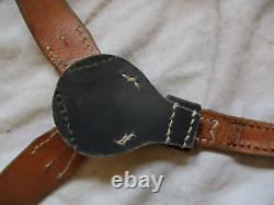 Original RARE WW2 GERMAN lightweight CAVALRY / FALLSCHIRMJAGER para Y STRAPS