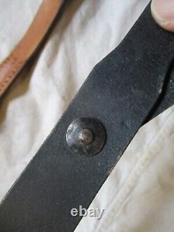 Original RARE WW2 GERMAN lightweight CAVALRY / FALLSCHIRMJAGER para Y STRAPS