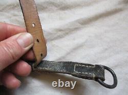 Original RARE WW2 GERMAN lightweight CAVALRY / FALLSCHIRMJAGER para Y STRAPS