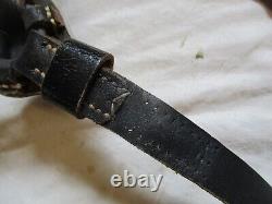 Original RARE WW2 GERMAN lightweight CAVALRY / FALLSCHIRMJAGER para Y STRAPS