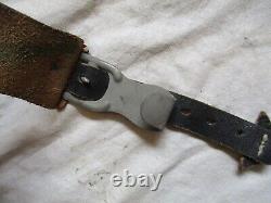 Original RARE WW2 GERMAN lightweight CAVALRY / FALLSCHIRMJAGER para Y STRAPS