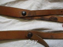 Original RARE WW2 GERMAN lightweight CAVALRY / FALLSCHIRMJAGER para Y STRAPS