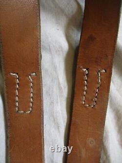 Original RARE WW2 GERMAN lightweight CAVALRY / FALLSCHIRMJAGER para Y STRAPS