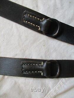 Original RARE WW2 GERMAN lightweight CAVALRY / FALLSCHIRMJAGER para Y STRAPS