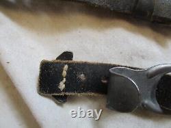 Original RARE WW2 GERMAN lightweight CAVALRY / FALLSCHIRMJAGER para Y STRAPS