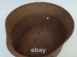 Original Relic WW2 WWII German M40 HELMET size 64 from Kurland Front