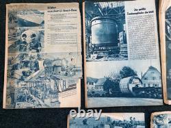 Original Scarce WW2 German Energie Technical Journal Magazine Set 1939 x7 Mags
