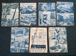 Original Scarce WW2 German Energie Technical Journal Magazine Set 1940 x7 Mags