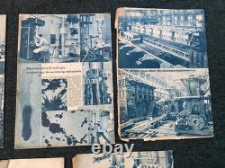 Original Scarce WW2 German Energie Technical Journal Magazine Set 1940 x7 Mags