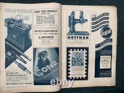 Original Scarce WW2 German Energie Technical Journal Magazine Set 1940 x7 Mags