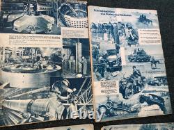 Original Scarce WW2 German Energie Technical Journal Magazine Set 1941 x10 Mags