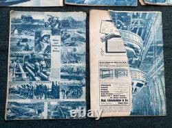 Original Scarce WW2 German Energie Technical Journal Magazine Set 1941 x10 Mags