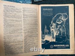 Original Scarce WW2 German Energie Technical Journal Magazine Set 1941 x10 Mags
