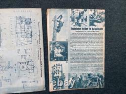 Original Scarce WW2 German Energie Technical Journal Magazine Set 1942 x7 Mags