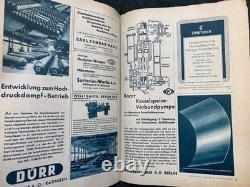 Original Scarce WW2 German Energie Technical Journal Magazine Set 1942 x7 Mags