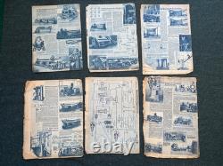 Original Scarce WW2 German Energie Technical Journal Magazine Set 1944 x6 Mags