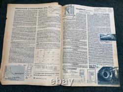 Original Scarce WW2 German Energie Technical Journal Magazine Set 1944 x6 Mags
