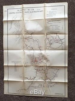 Original Set Of WW2 German Operation Sea Lion Maps For Invasion Of Britain 1940