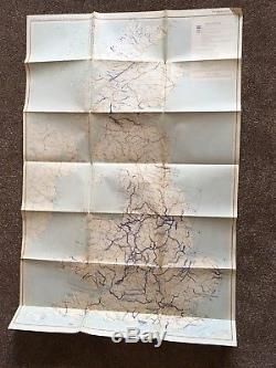 Original Set Of WW2 German Operation Sea Lion Maps For Invasion Of Britain 1940