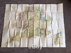 Original Set Of WW2 German Operation Sea Lion Maps For Invasion Of Britain 1940