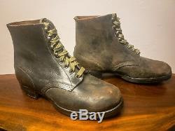 Original Unissued WWII German Officer Low Boots Very Rare