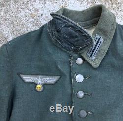 Original! Very Rare Ww2 German Waffenrock Converted Field Uniform