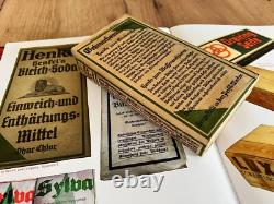 Original Vintage German laundry bleach Henkel's Bleich-Soda, WW2