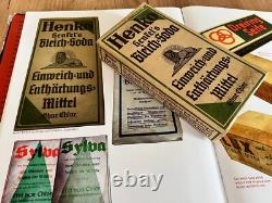 Original Vintage German laundry bleach Henkel's Bleich-Soda, WW2