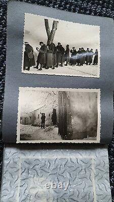 Original Vintage Period German Ww2 Photograph Album-pow Prison Guard