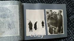Original Vintage Period German Ww2 Photograph Album-pow Prison Guard