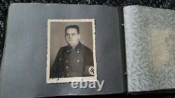 Original Vintage Period German Ww2 Photograph Album-pow Prison Guard