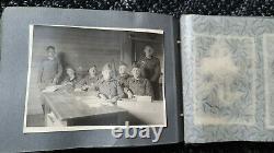 Original Vintage Period German Ww2 Photograph Album-pow Prison Guard