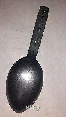 Original WW II German Fork Spoon W. S. J. 40 stainless steel