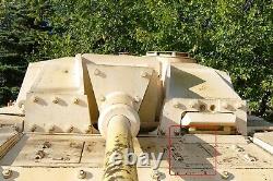 Original WW II German Tank Panzer Relic Stug III front hull maintenance hatch